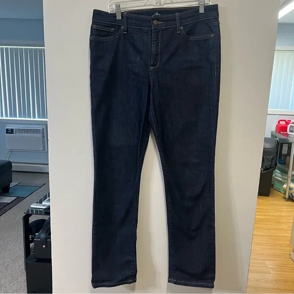 St. John's Bay Blue Straight leg Jeans - Picture 2 of 8